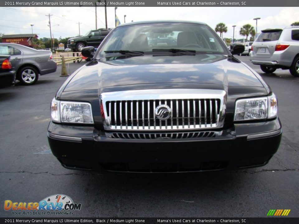 2011 Mercury Grand Marquis LS Ultimate Edition Black / Medium Light Stone Photo #3