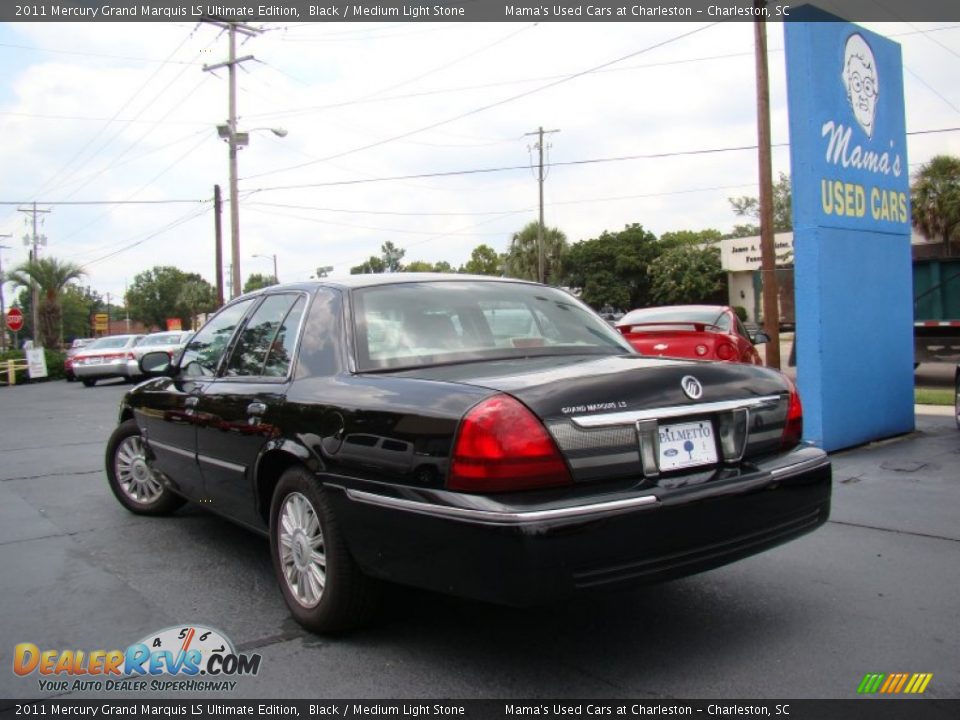 2011 Mercury Grand Marquis LS Ultimate Edition Black / Medium Light Stone Photo #30