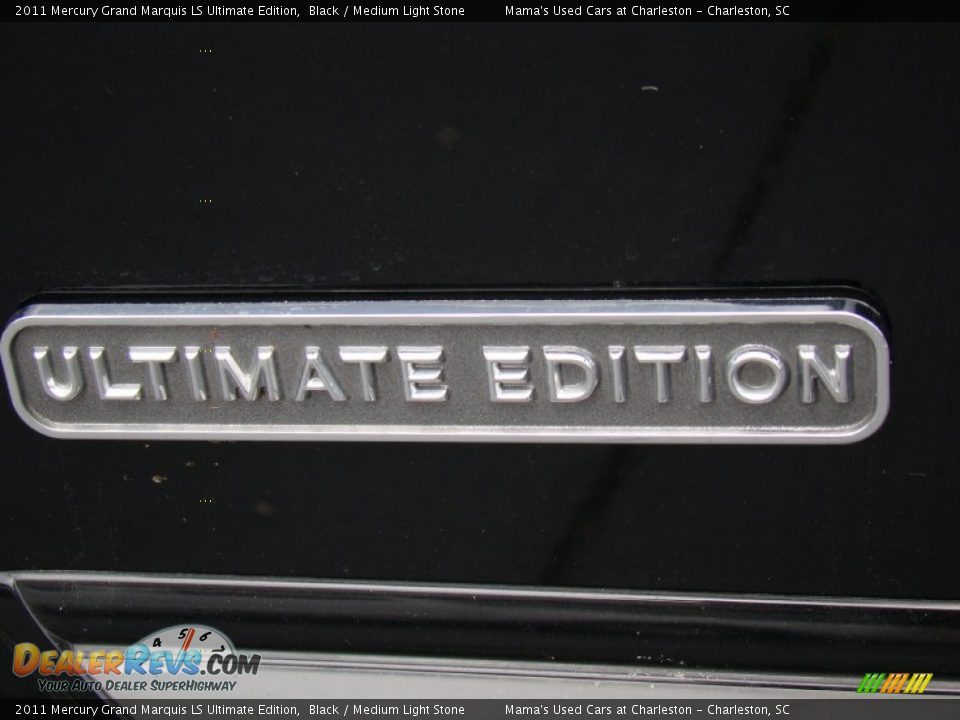 2011 Mercury Grand Marquis LS Ultimate Edition Black / Medium Light Stone Photo #33