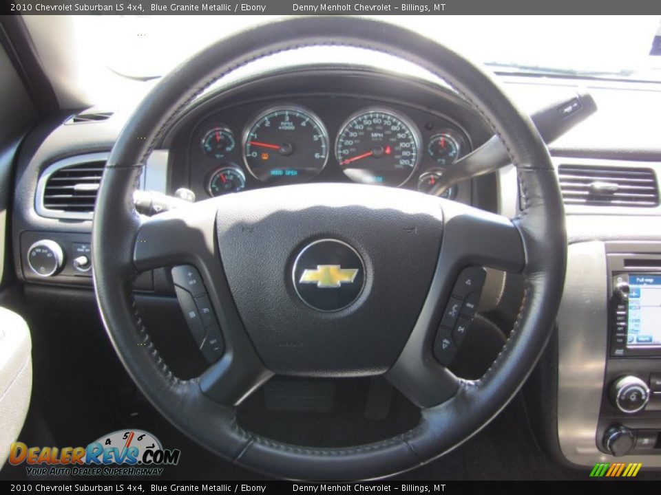 2010 Chevrolet Suburban LS 4x4 Steering Wheel Photo #6