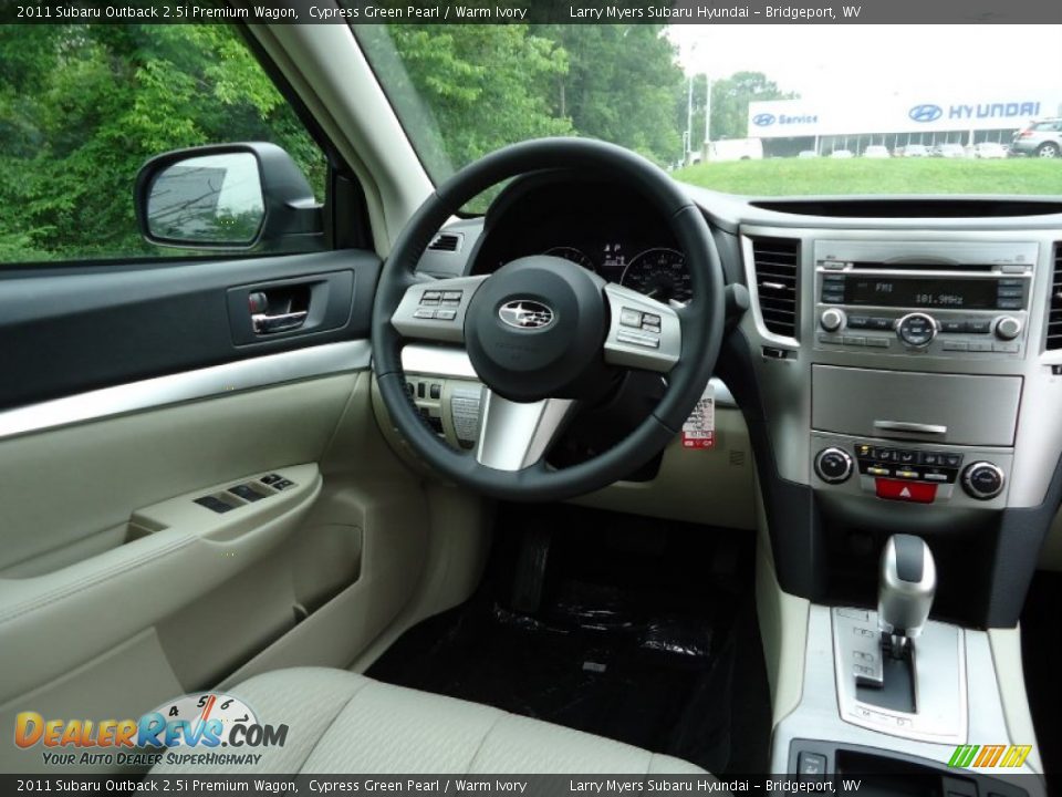 Dashboard of 2011 Subaru Outback 2.5i Premium Wagon Photo #18