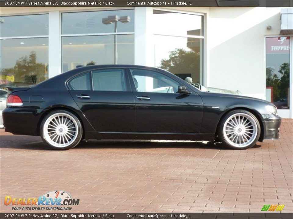 Black Sapphire Metallic 2007 BMW 7 Series Alpina B7 Photo #1