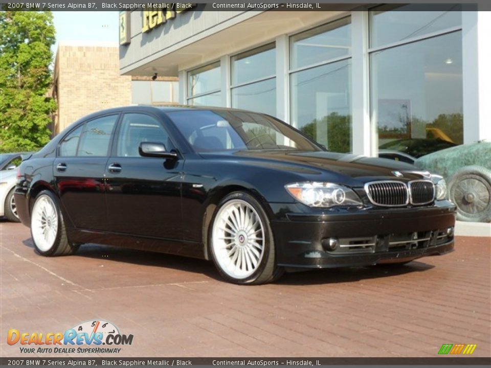 Front 3/4 View of 2007 BMW 7 Series Alpina B7 Photo #3