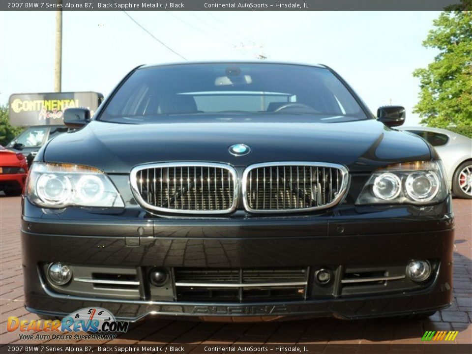 Black Sapphire Metallic 2007 BMW 7 Series Alpina B7 Photo #7