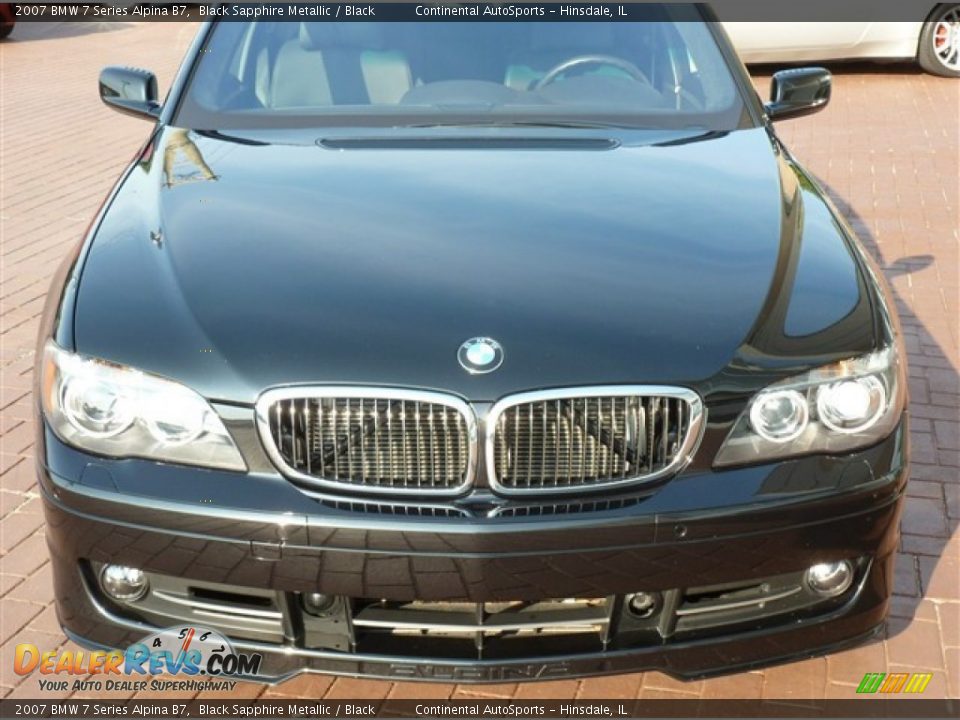 2007 BMW 7 Series Alpina B7 Black Sapphire Metallic / Black Photo #8