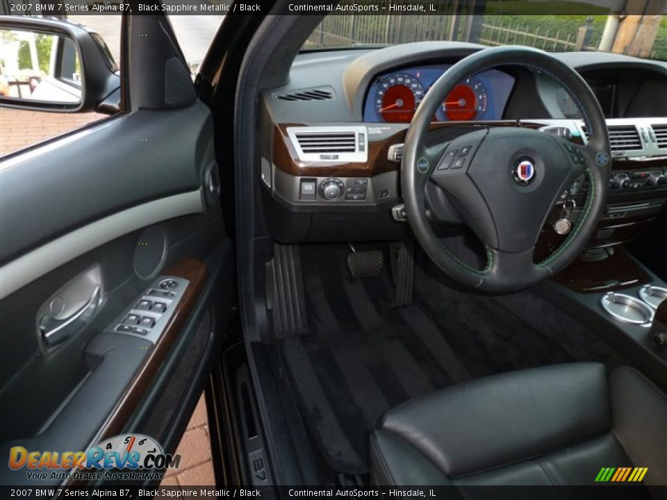 Dashboard of 2007 BMW 7 Series Alpina B7 Photo #13