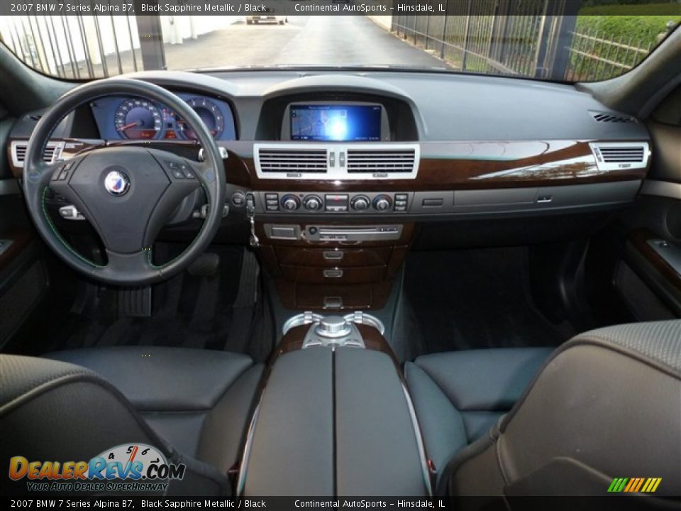 Dashboard of 2007 BMW 7 Series Alpina B7 Photo #15