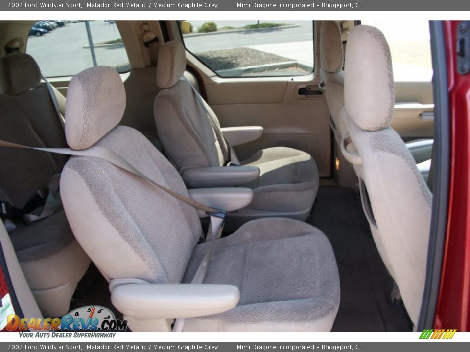 Medium Graphite Grey Interior 2002 Ford Windstar Sport