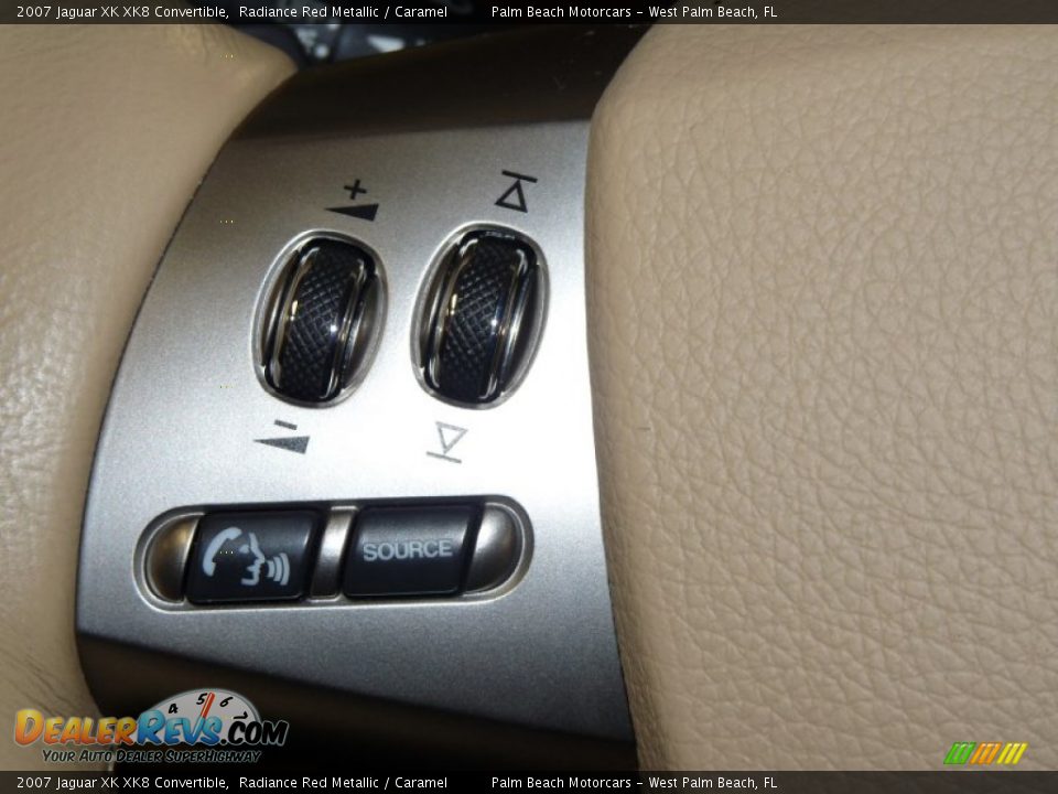 Controls of 2007 Jaguar XK XK8 Convertible Photo #28