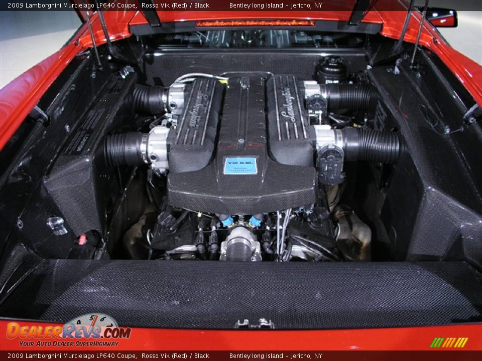 2009 Lamborghini Murcielago LP640 Coupe 6.5 Liter DOHC 48-Valve VVT V12 Engine Photo #15