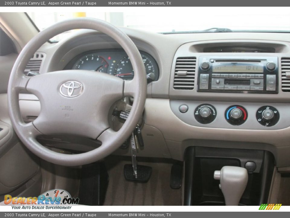 Dashboard of 2003 Toyota Camry LE Photo #24