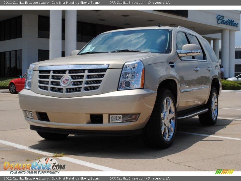 2011 Cadillac Escalade Luxury Gold Mist Metallic / Ebony/Ebony Photo #1