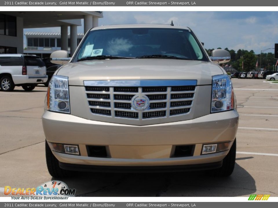 2011 Cadillac Escalade Luxury Gold Mist Metallic / Ebony/Ebony Photo #2