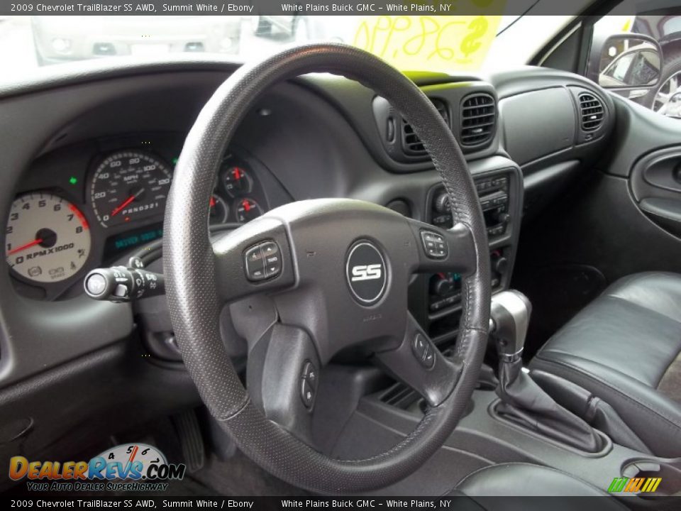 2009 Chevrolet TrailBlazer SS AWD Steering Wheel Photo #15