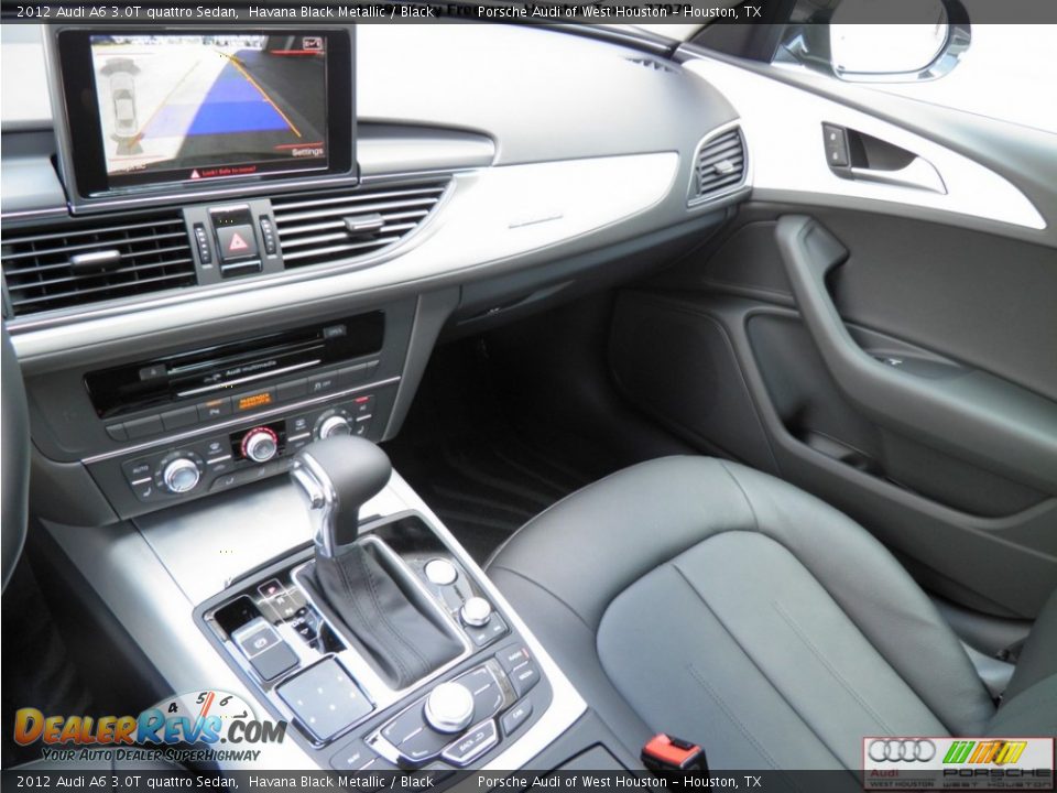 2012 Audi A6 3.0T quattro Sedan Havana Black Metallic / Black Photo #8