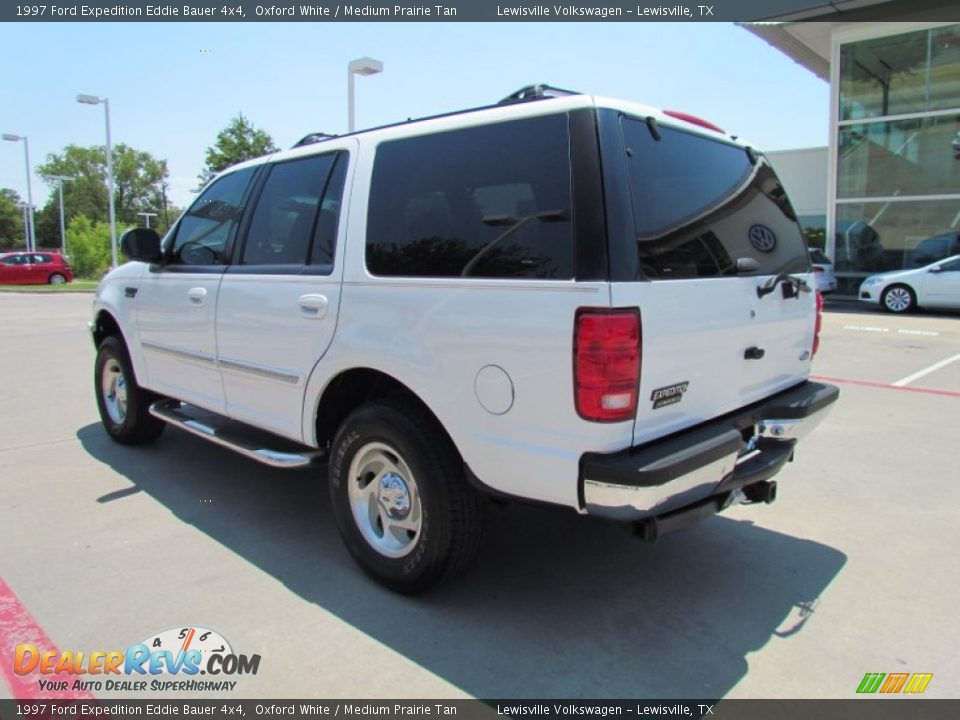 1997 Ford Expedition Eddie Bauer 4x4 Oxford White / Medium Prairie Tan Photo #3