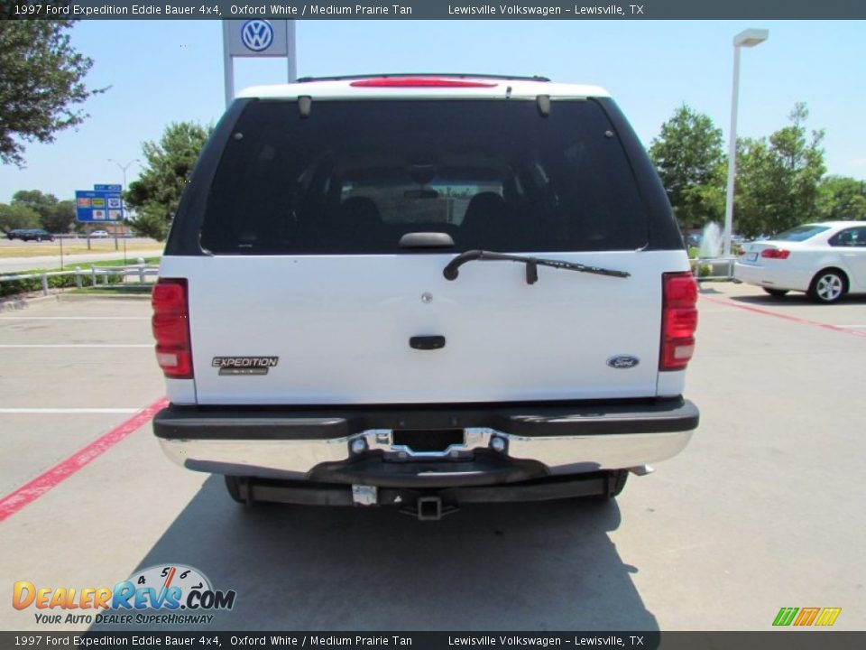 1997 Ford Expedition Eddie Bauer 4x4 Oxford White / Medium Prairie Tan Photo #4