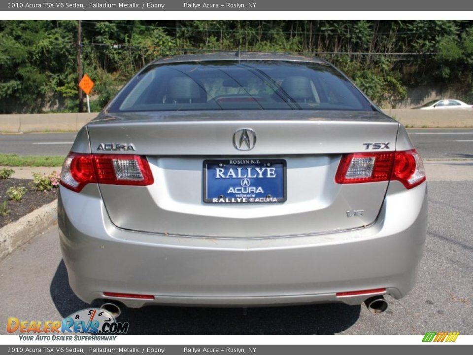 2010 Acura TSX V6 Sedan Palladium Metallic / Ebony Photo #5