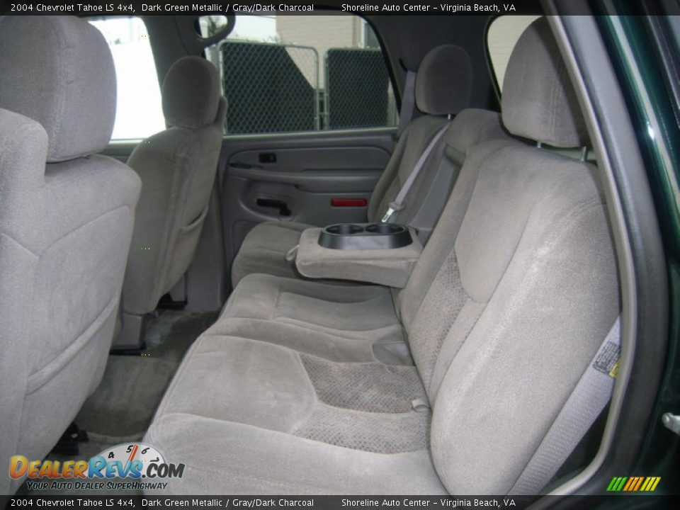 2004 Chevrolet Tahoe LS 4x4 Dark Green Metallic / Gray/Dark Charcoal Photo #9