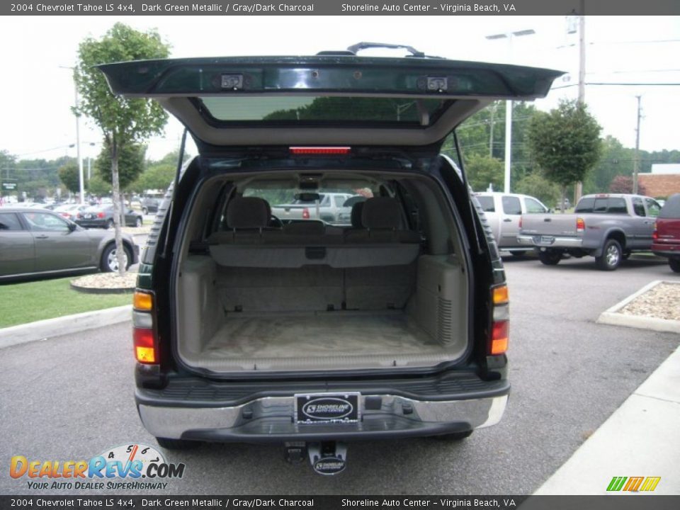 2004 Chevrolet Tahoe LS 4x4 Dark Green Metallic / Gray/Dark Charcoal Photo #11