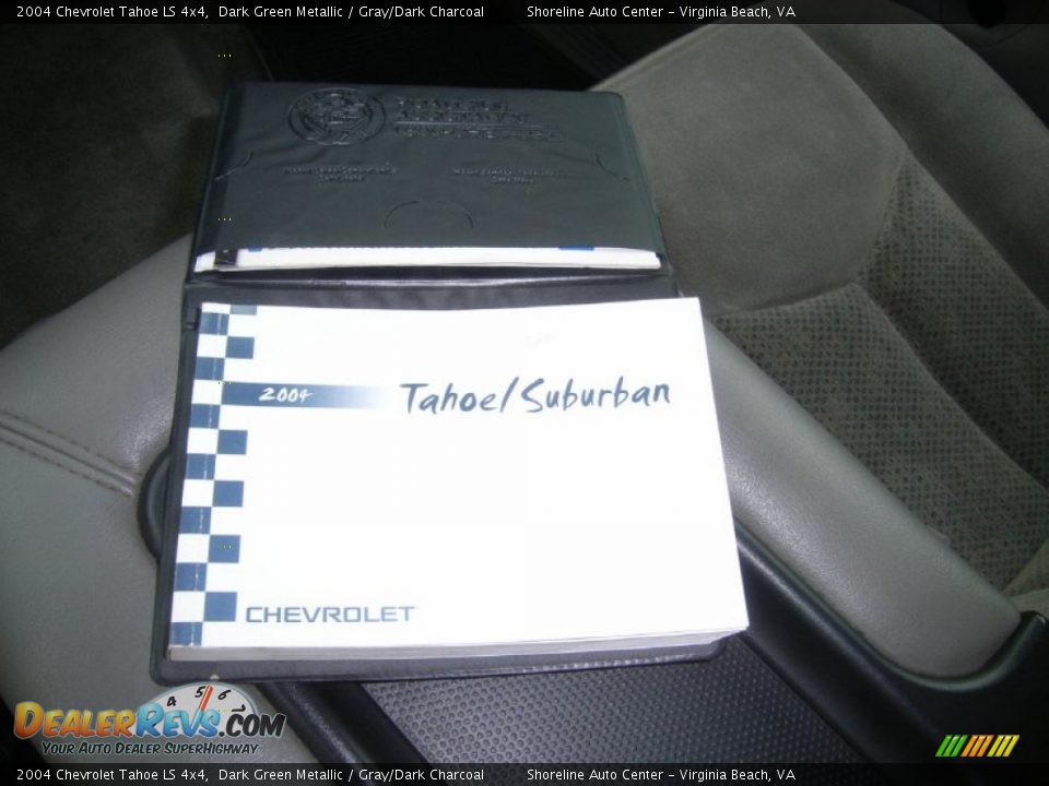 2004 Chevrolet Tahoe LS 4x4 Dark Green Metallic / Gray/Dark Charcoal Photo #18