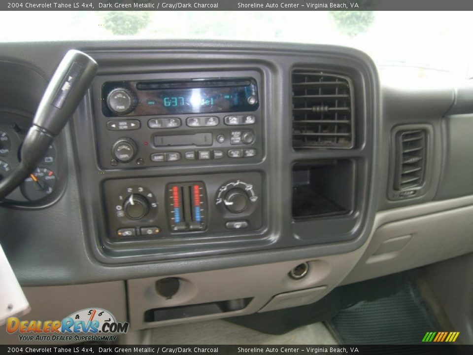 2004 Chevrolet Tahoe LS 4x4 Dark Green Metallic / Gray/Dark Charcoal Photo #20