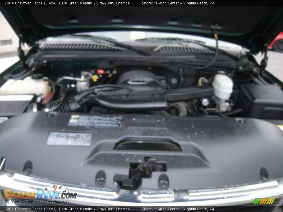 2004 Chevrolet Tahoe LS 4x4 Dark Green Metallic / Gray/Dark Charcoal Photo #22