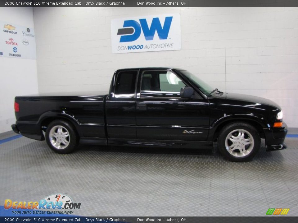 2000 Chevrolet S10 Xtreme Extended Cab Onyx Black / Graphite Photo #5