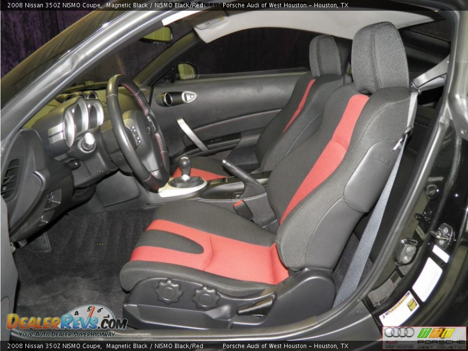 NISMO Black/Red Interior - 2008 Nissan 350Z NISMO Coupe Photo #7
