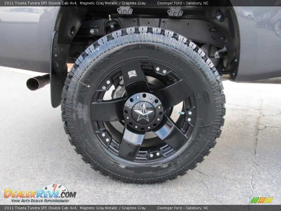 Custom Wheels of 2011 Toyota Tundra SR5 Double Cab 4x4 Photo #6