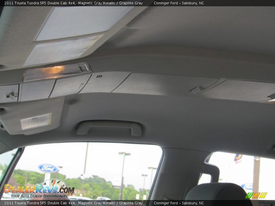 2011 Toyota Tundra SR5 Double Cab 4x4 Magnetic Gray Metallic / Graphite Gray Photo #26