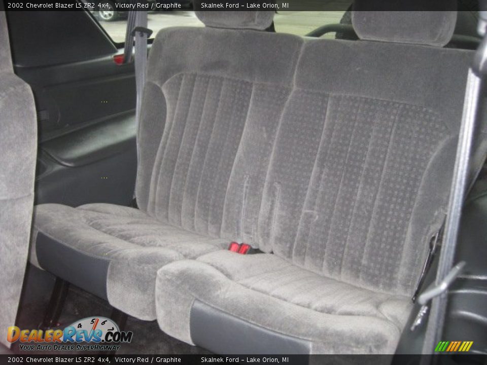 Graphite Interior - 2002 Chevrolet Blazer LS ZR2 4x4 Photo #3