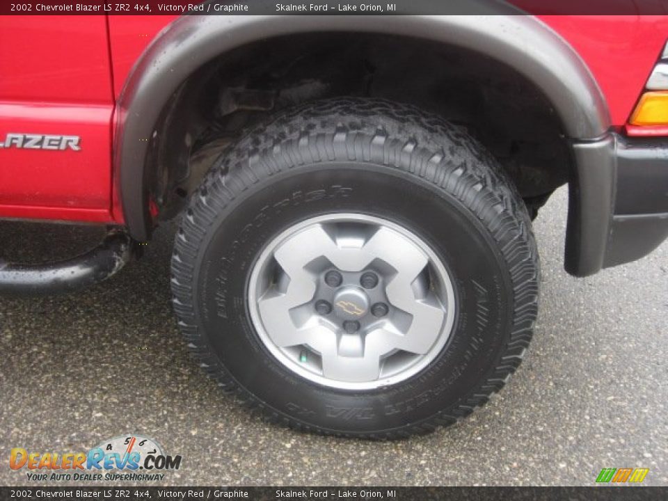 2002 Chevrolet Blazer LS ZR2 4x4 Wheel Photo #12