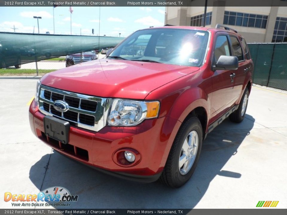 2012 Ford Escape XLT Toreador Red Metallic / Charcoal Black Photo #7