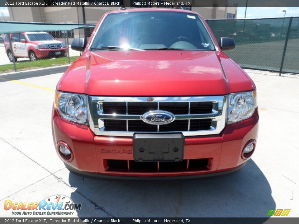 2012 Ford Escape XLT Toreador Red Metallic / Charcoal Black Photo #8