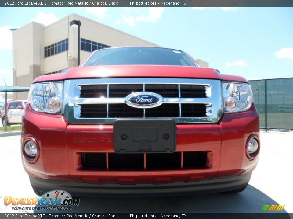 2012 Ford Escape XLT Toreador Red Metallic / Charcoal Black Photo #9