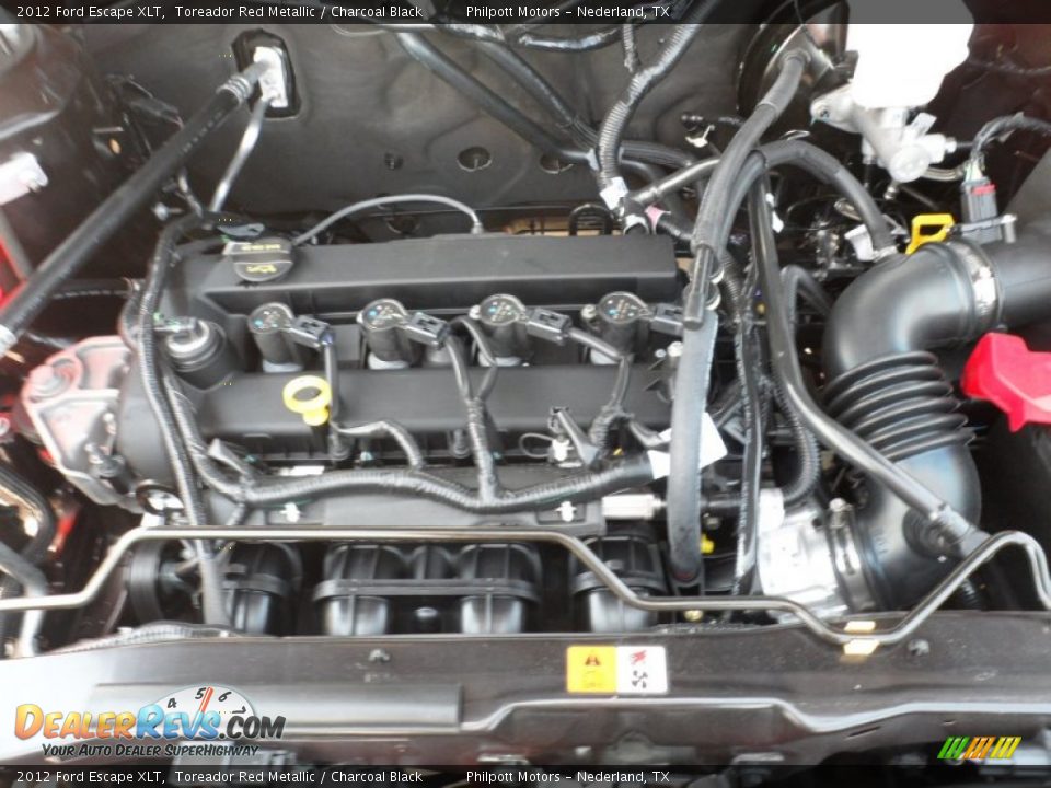 2012 Ford Escape XLT 2.5 Liter DOHC 16-Valve Duratec 4 Cylinder Engine Photo #17
