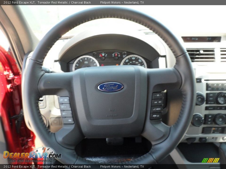 2012 Ford Escape XLT Steering Wheel Photo #32