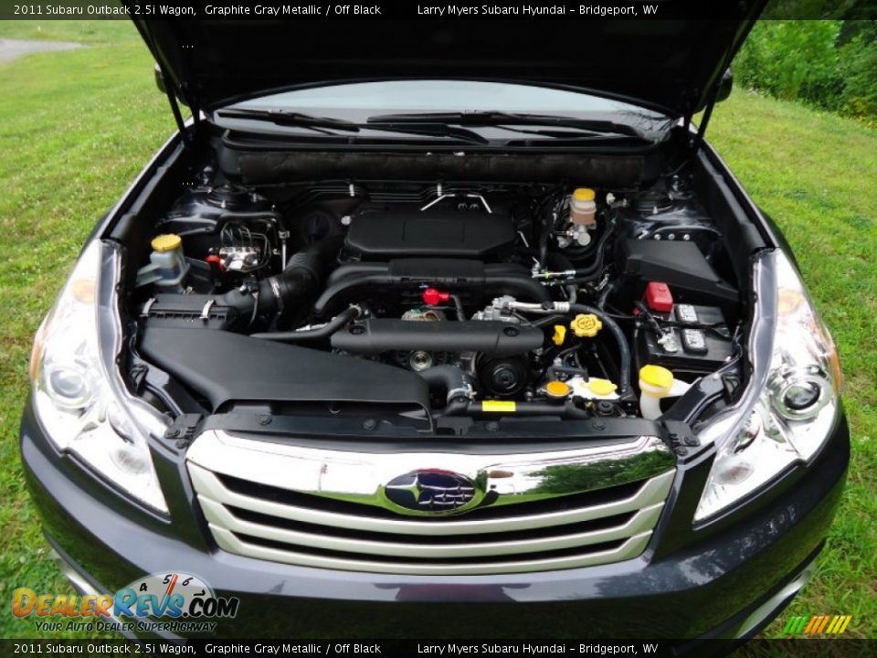 2011 Subaru Outback 2.5i Wagon 2.5 Liter SOHC 16-Valve VVT Flat 4 Cylinder Engine Photo #9