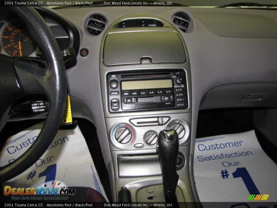 2001 Toyota Celica GT Absolutely Red / Black/Red Photo #10