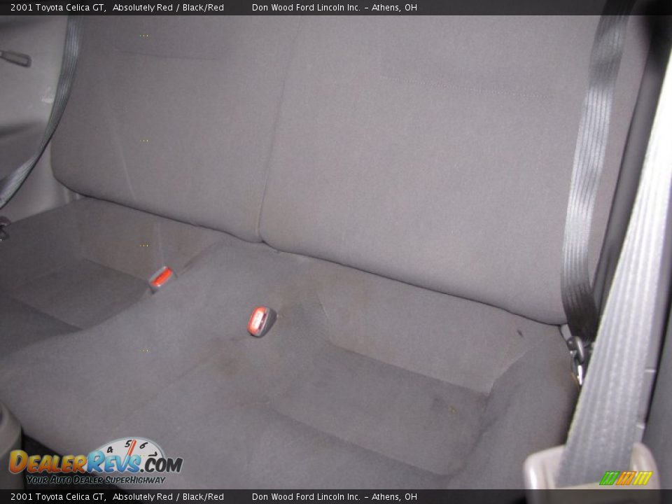 2001 Toyota Celica GT Absolutely Red / Black/Red Photo #13