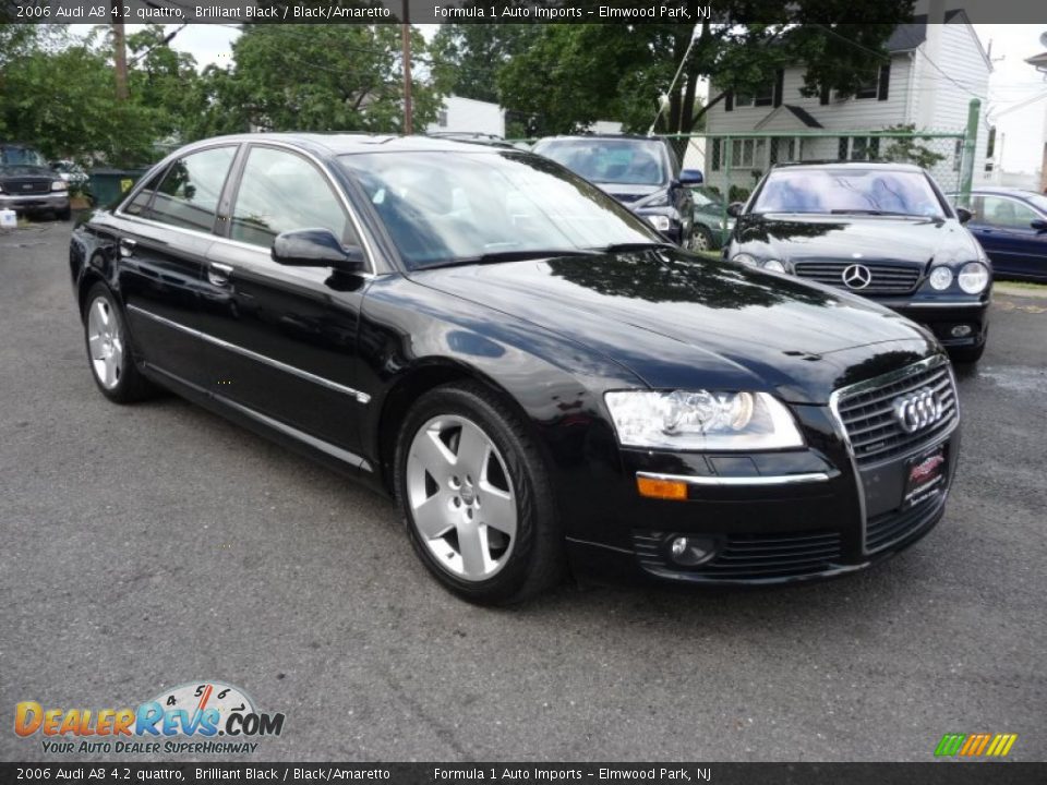 Front 3/4 View of 2006 Audi A8 4.2 quattro Photo #1