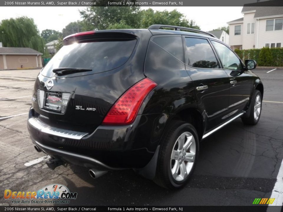 2006 Nissan Murano SL AWD Super Black / Charcoal Photo #3