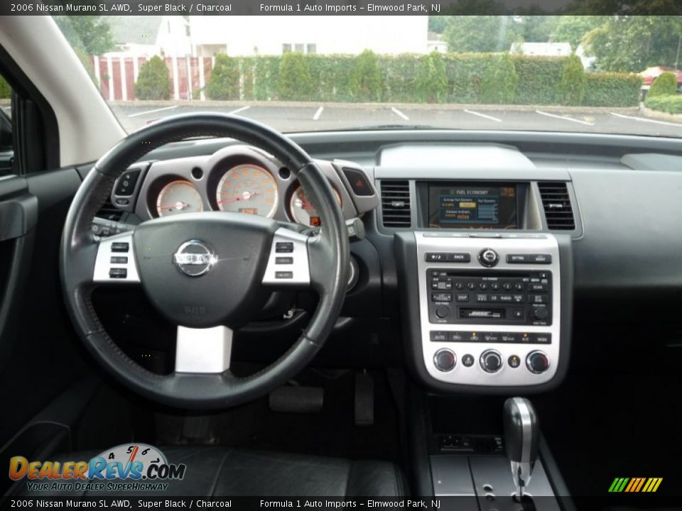 2006 Nissan Murano SL AWD Super Black / Charcoal Photo #5