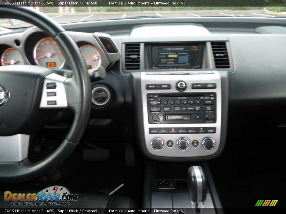2006 Nissan Murano SL AWD Super Black / Charcoal Photo #8