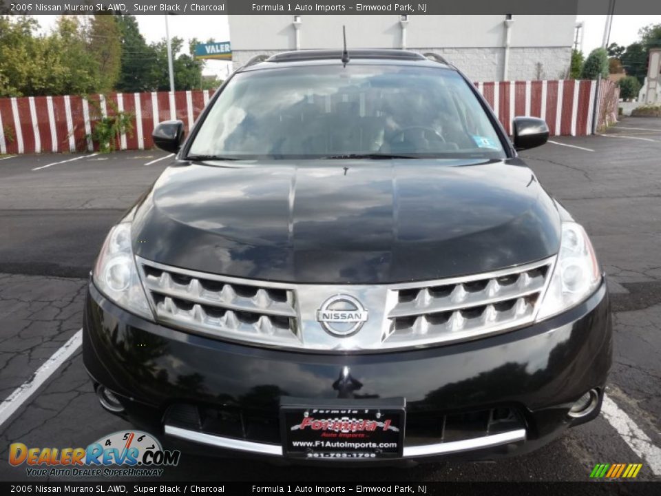 2006 Nissan Murano SL AWD Super Black / Charcoal Photo #10