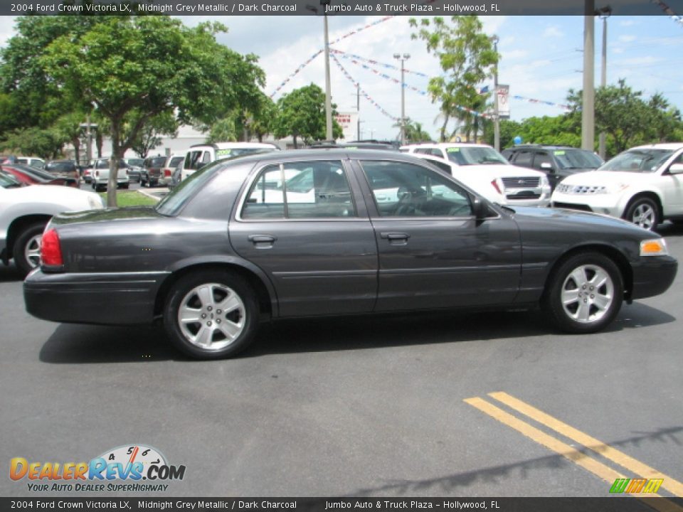 Midnight Grey Metallic 2004 Ford Crown Victoria LX Photo #10