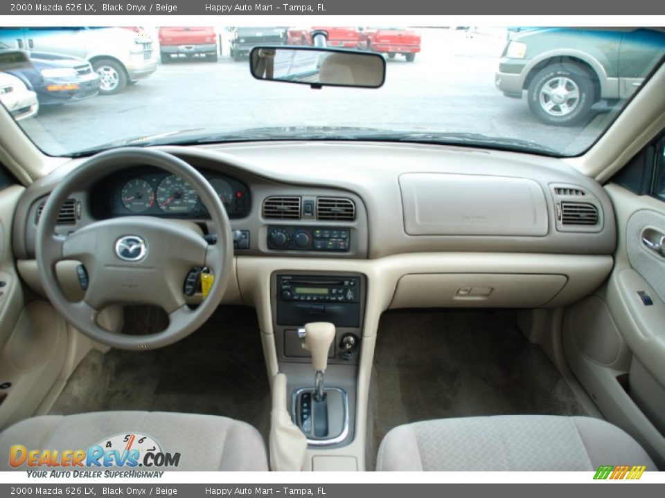 Beige Interior - 2000 Mazda 626 LX Photo #5