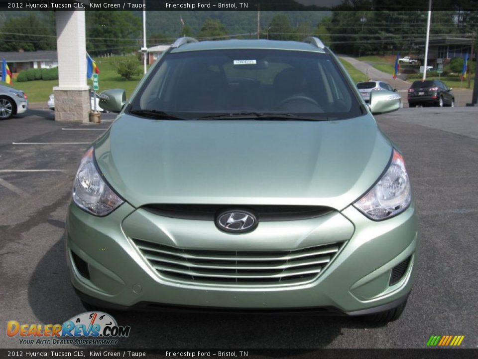 Kiwi Green 2012 Hyundai Tucson GLS Photo #3