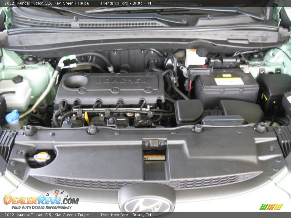 2012 Hyundai Tucson GLS 2.4 Liter DOHC 16-Valve CVVT 4 Cylinder Engine Photo #9